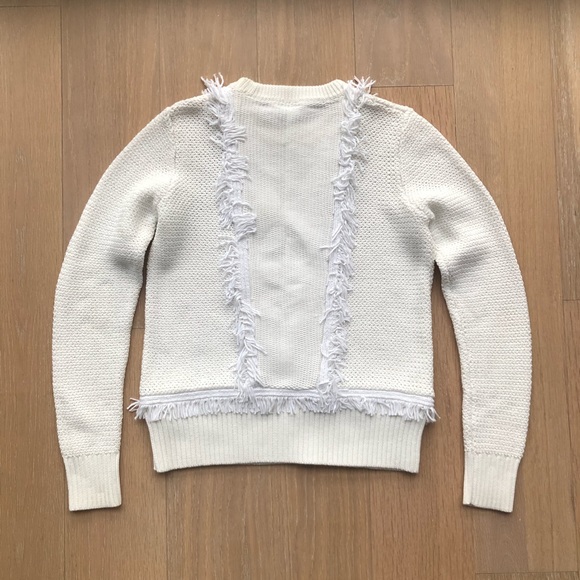 Club Monaco Martuska Fringe Sweater - Picture 6 of 14
